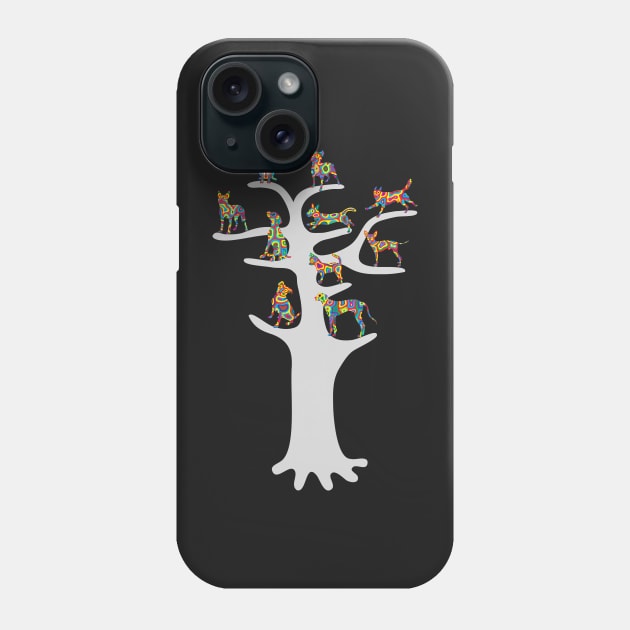 Dog's Tree Phone Case by martinussumbaji