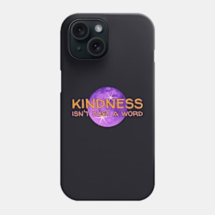 Be kind. Kindness, positive, inspirational, quote Phone Case