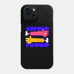 Prone and Supine Phone Case