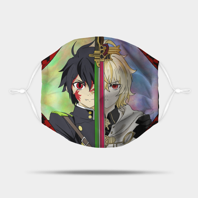 Seraph Of The End Demon S Form Seraph Of The End Mask Teepublic