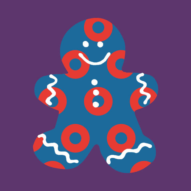 Phish Fishman Donuts Gingerbread Man by NeddyBetty