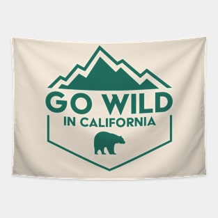 Go Wild in California // Funny Outdoors Tourism Tapestry