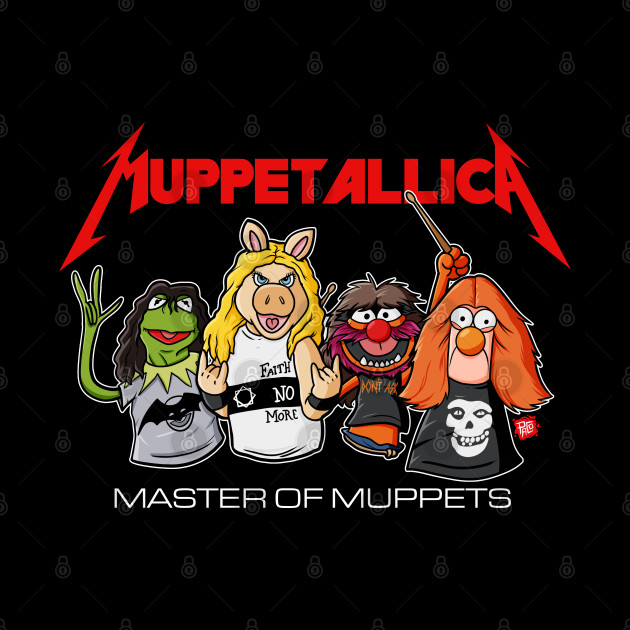 Muppetallica - Muppets - Phone Case