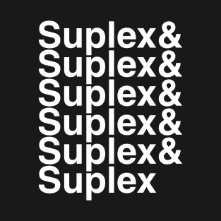 Suplex Helvetica List T-Shirt