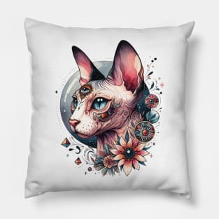 Sphynx Cat Pillow