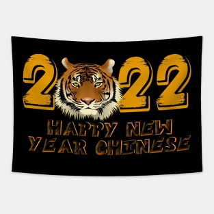 Happy Chinese New Year 2022 Year Of The Tiger 2022 Tapestry
