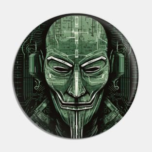 Anonymous Hacker Pin