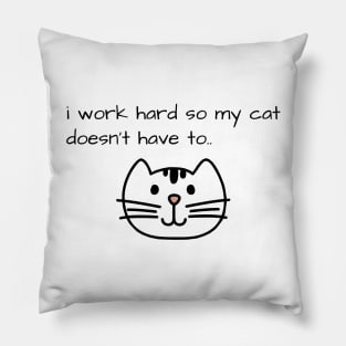 Funny Cat Pillow