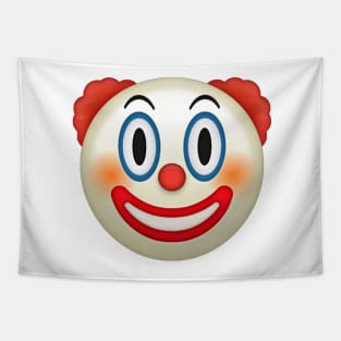 Emoji clown Tapestry