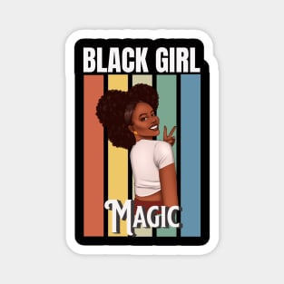 Black Girl Magic, Beautiful Black Woman, Black women, Black Queen Magnet