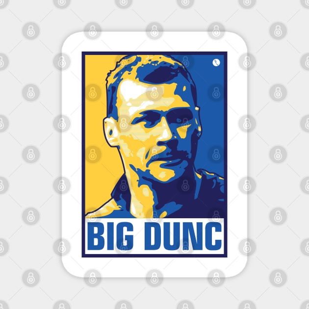 Big Dunc - EFC Magnet by DAFTFISH