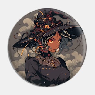 Witchy Girl Pin