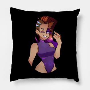 swim suit sombra Pillow