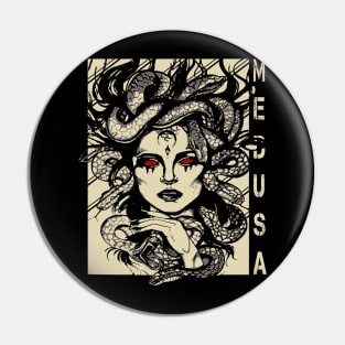 Medusa The gorgon In greek mythology Pin