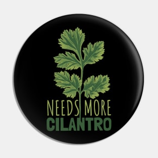 Vintage Green Cilantro Pin