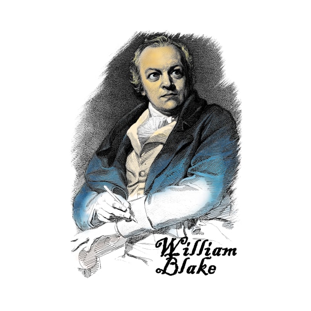 William Blake - Portrait of The Artist by The Blue Box