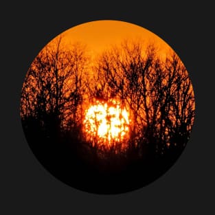 FIERY WINTER SUNSET T-Shirt