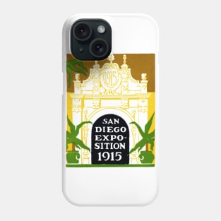 1915 San Diego California Expo Phone Case