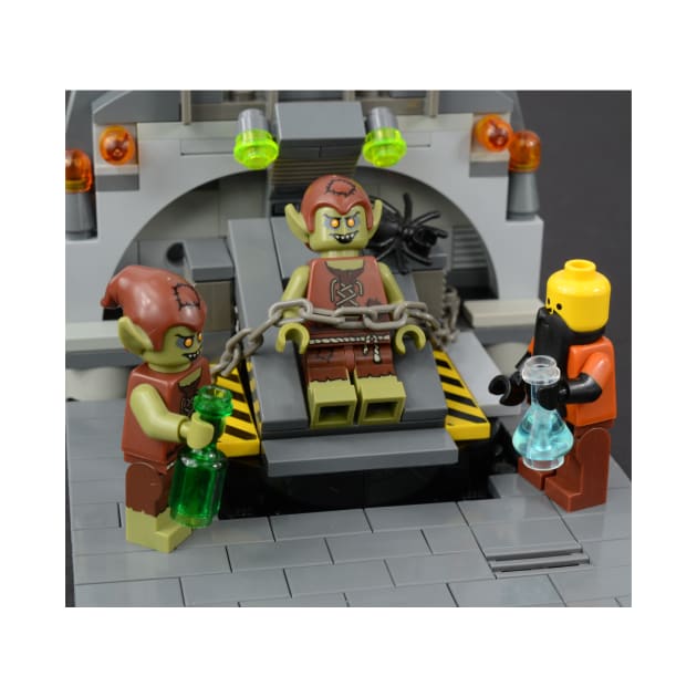 Minifigure Goblin and Mad Scientist by DIYitCREATEit