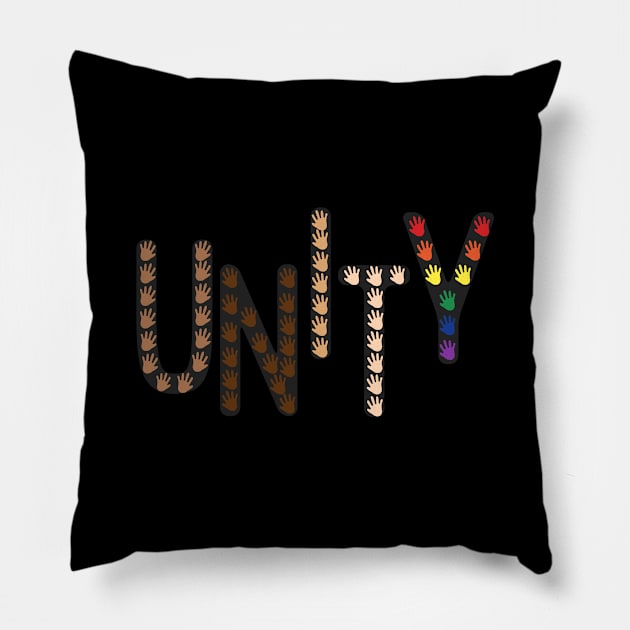 Unity of the human race Pillow by MigiDesu