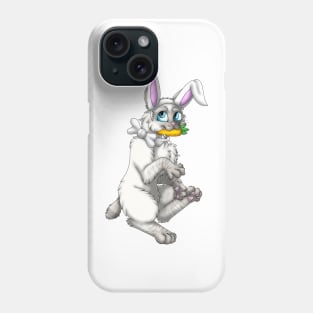 Bobtail BunnyCat: Fawn Lynx Point (White) Phone Case