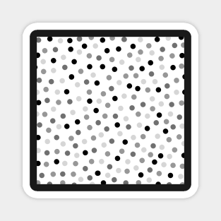 Beautiful Polka Dot Pattern Magnet