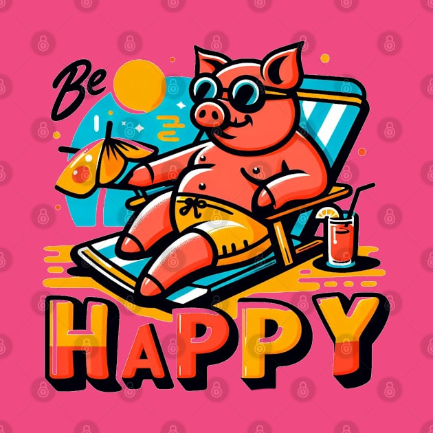 Happy pig by Dannysdesigns80 