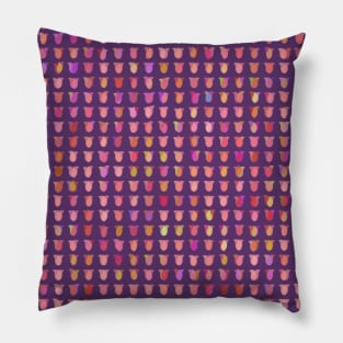 500 tulips (with 500th anniversary tag) Pillow