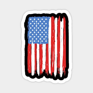 American Flag Graphic Magnet