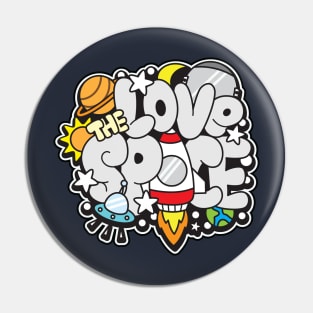 Love the space doodle Pin