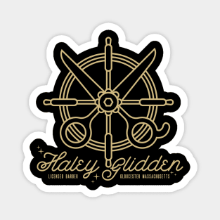 Haleys Barbershop II Magnet