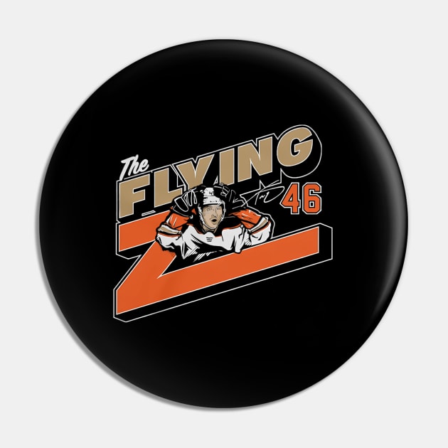 Trevor Zegras The Flying Z Pin by keng-dela