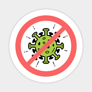 Stop Coronavirus Sign Magnet