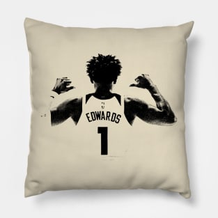 Anthony Edwards Vintage Pillow