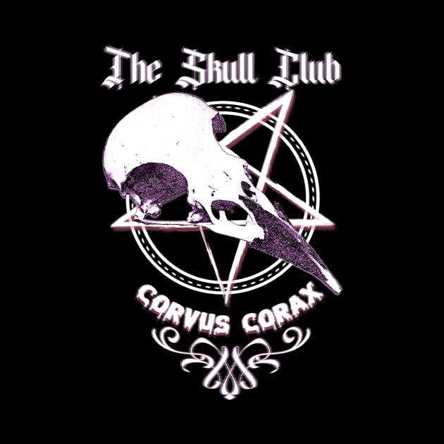 The Skull CLub - Corvus corax by SimonSay