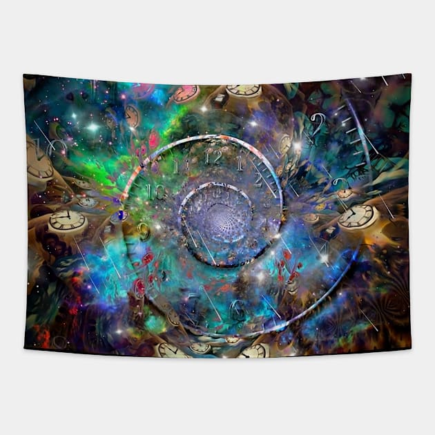 Time is Illusion Tapestry by rolffimages