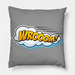 Wrooom! Pillow