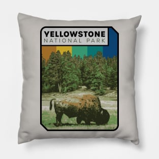 Yellowstone National Park Pillow