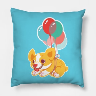 Balloon Corgi Pillow