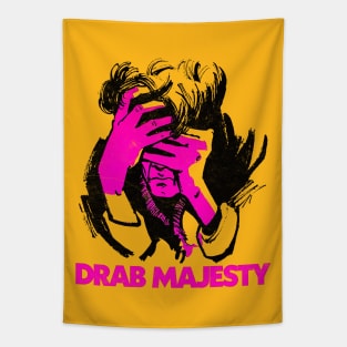 Drab Majesty ::: Retro Style Fan Design Tapestry