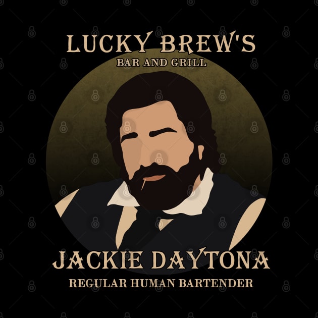 Jackie Daytona - Regular Human Bartender by valentinahramov