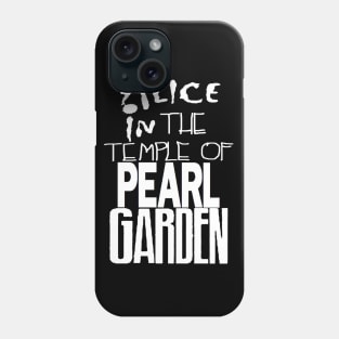 Alice in The Temple Of Pearl Garden White Phone Case