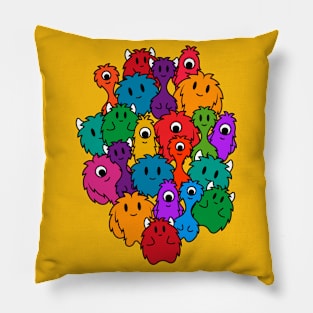 Monster Doodles Pillow