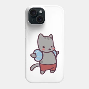 Cute Cartoon Pool Cat Phone Case