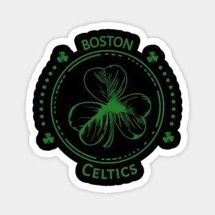 Boston Celtics Clover Magnet