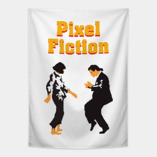 Pixel Fiction Tapestry