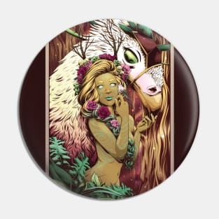 Lady of the Woods Pin