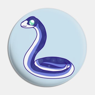 The Owl House Inspired Purple Snake Design Pin