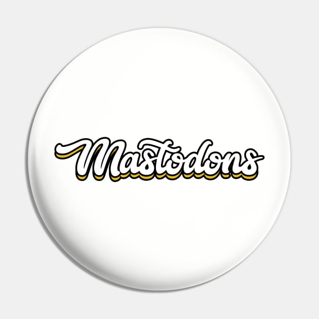 Mastodons - PFW Pin by Josh Wuflestad