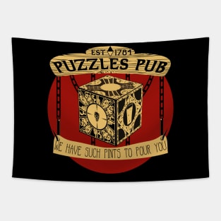 Puzzles Pub Tapestry